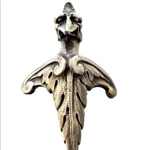 Rare Antique Gorham Sterling Silver Gryphon Stickpin